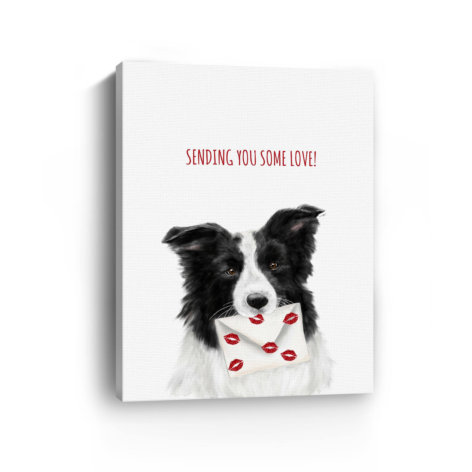 Sending You Some Love Canvas Giclée Art